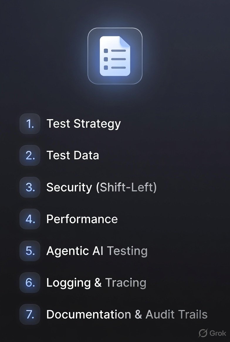 test strategy 2026 template checklist