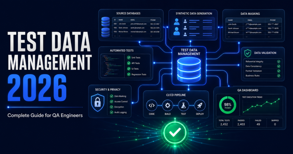 Test data management lifecycle for QA engineers in 2026